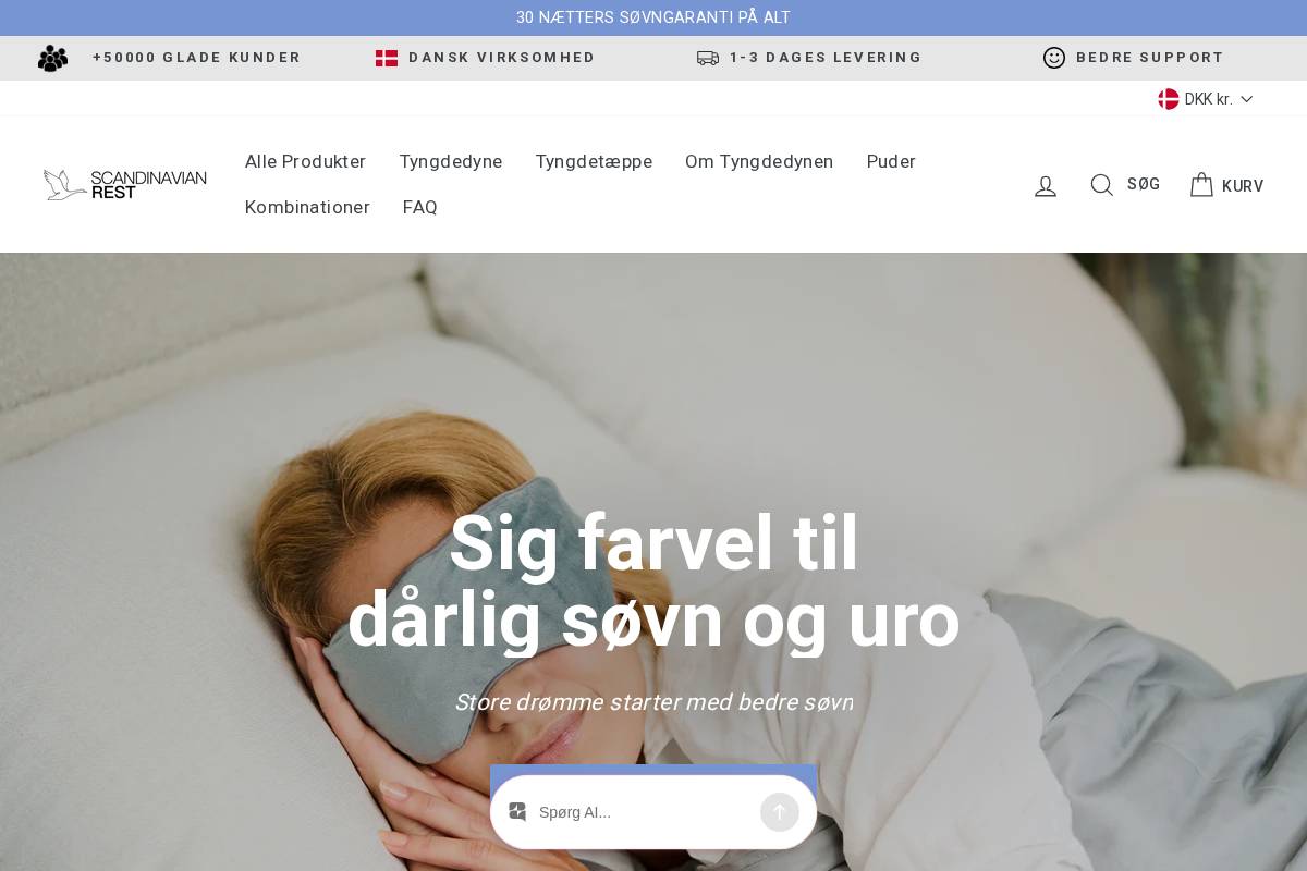 scandinavianrest.dk homepage screenshot
