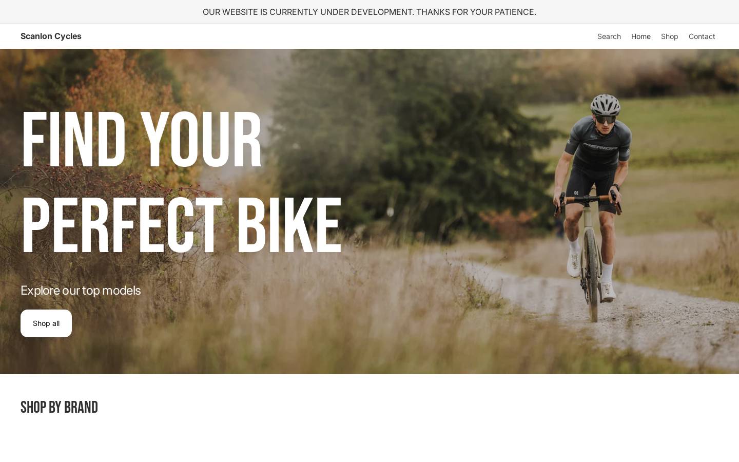 scanloncycles.com homepage screenshot