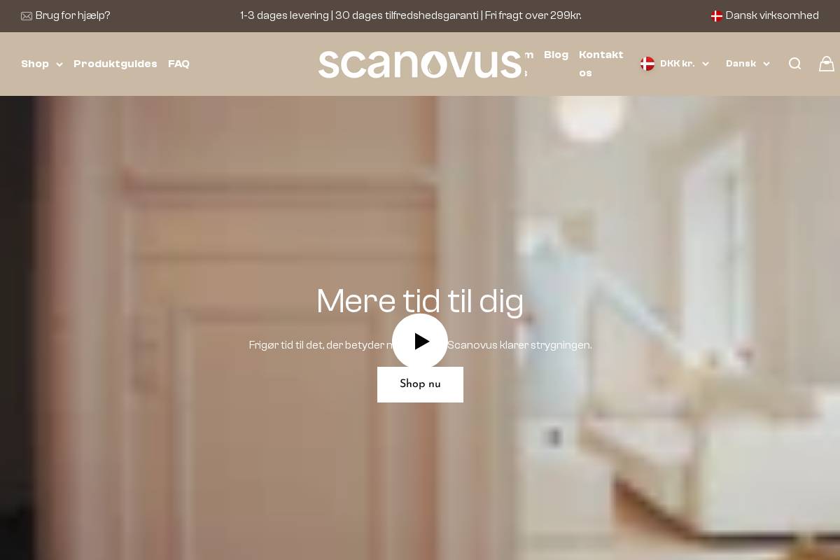 Scanovus homepage screenshot