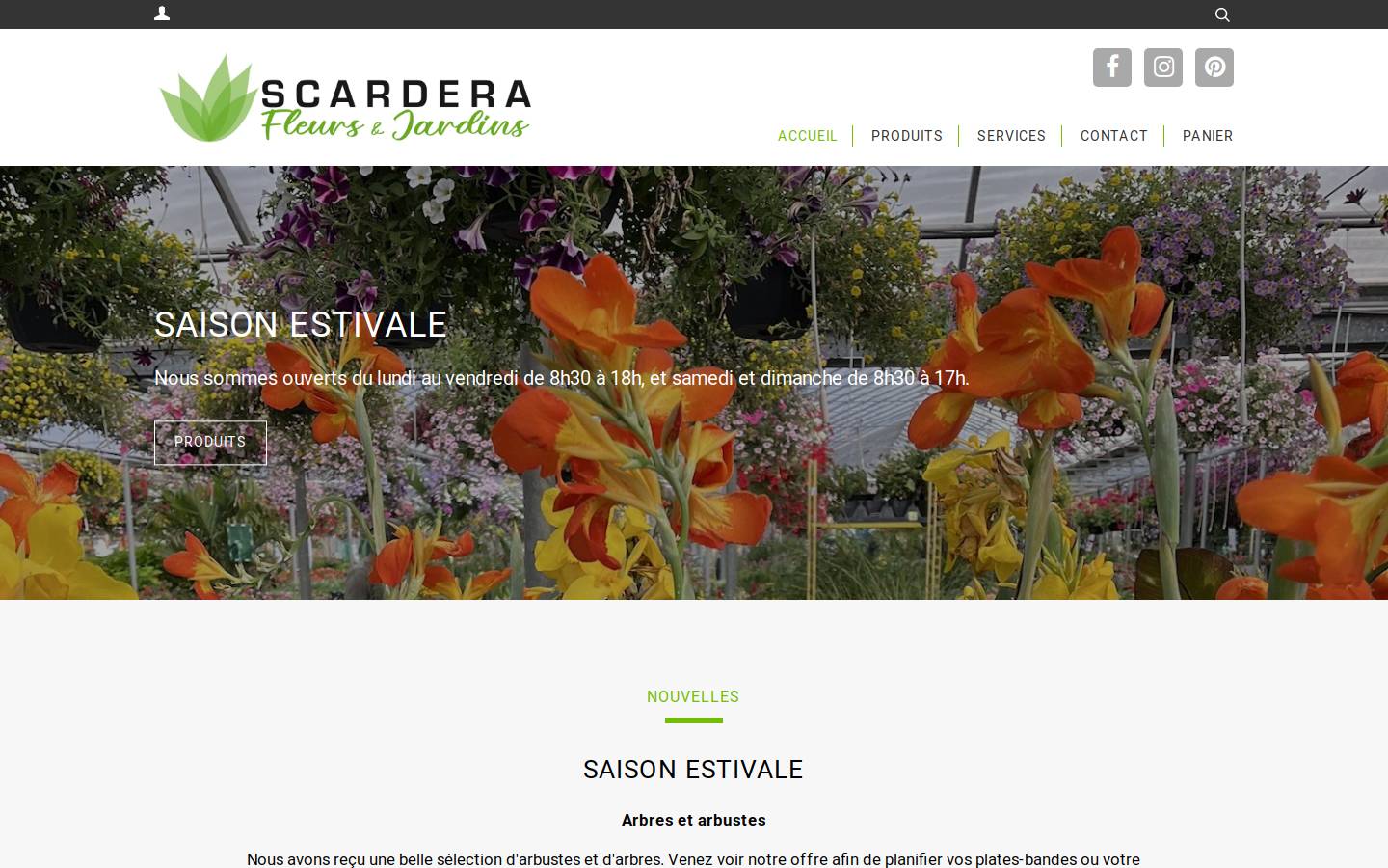 scardera.com homepage screenshot
