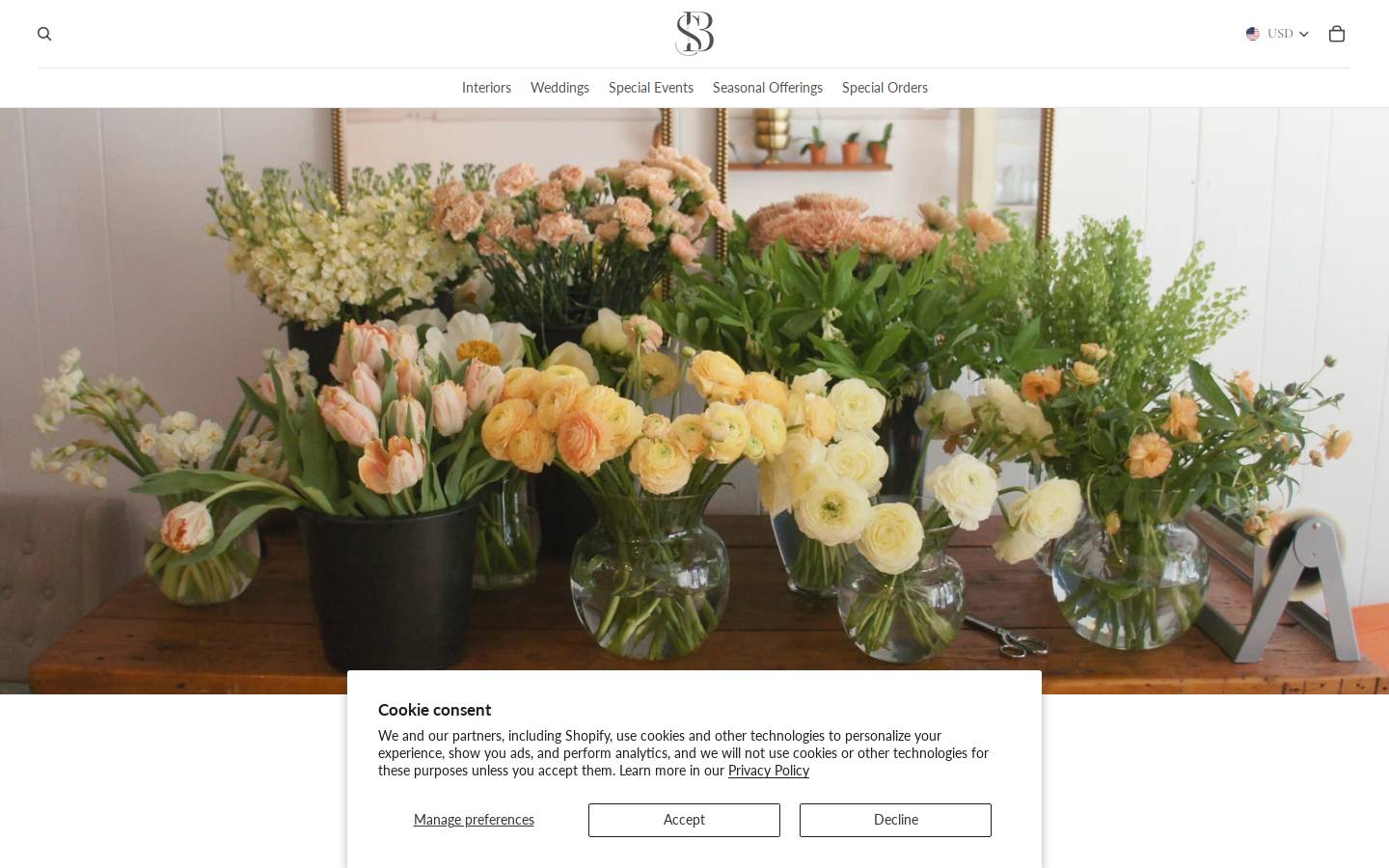 scarlet-begonia.com homepage screenshot