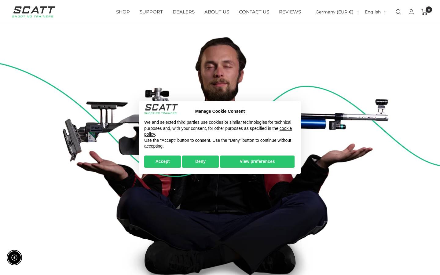 Scatt homepage screenshot