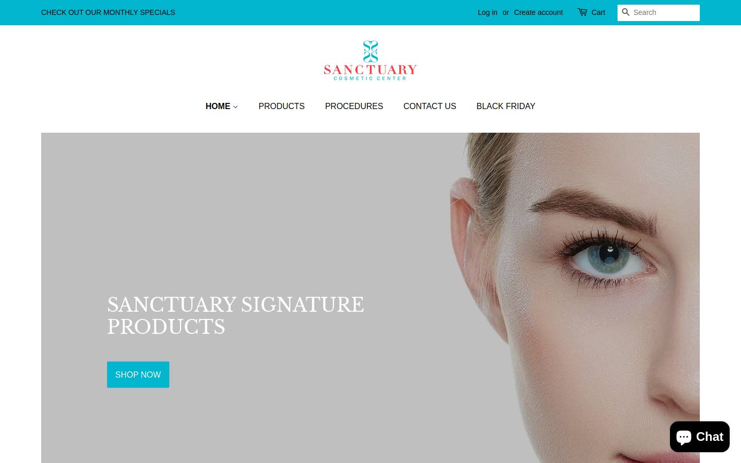 sccproducts.com homepage screenshot