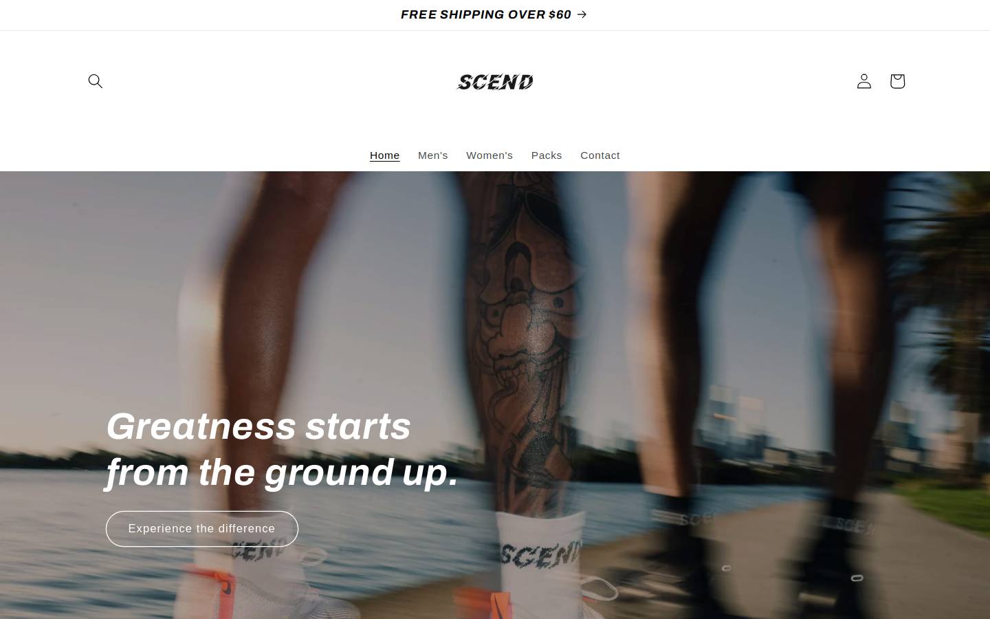 scend.com.au homepage screenshot