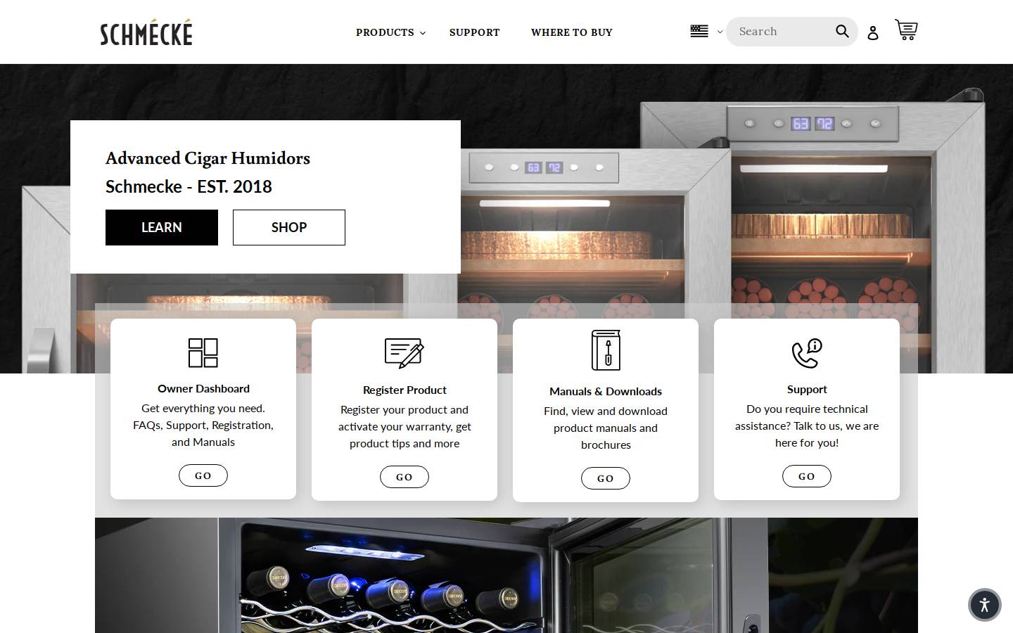 schmecke.com homepage screenshot