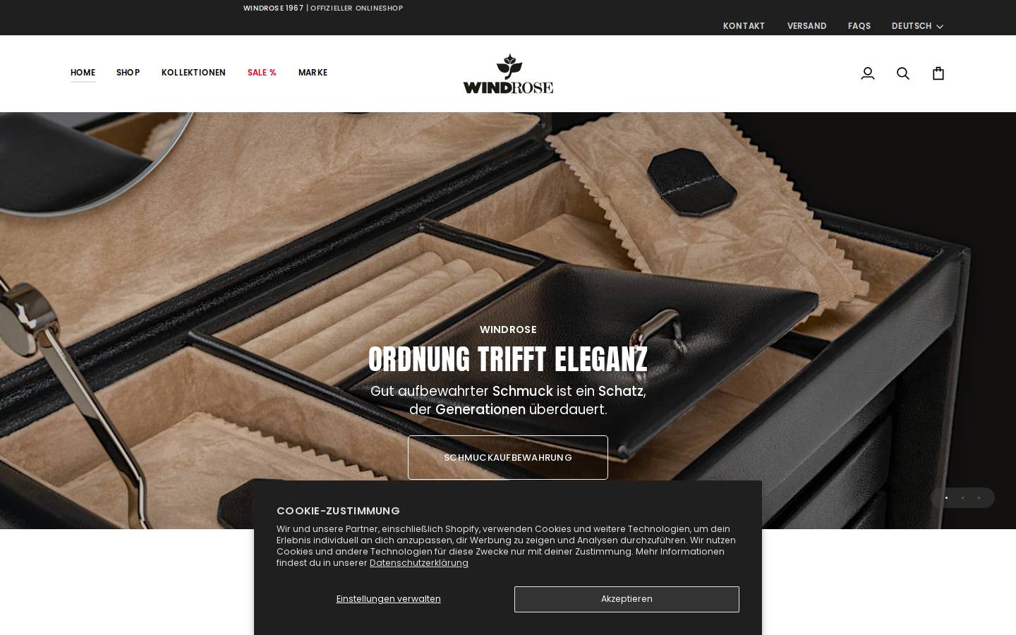 schmuckkasten.de homepage screenshot