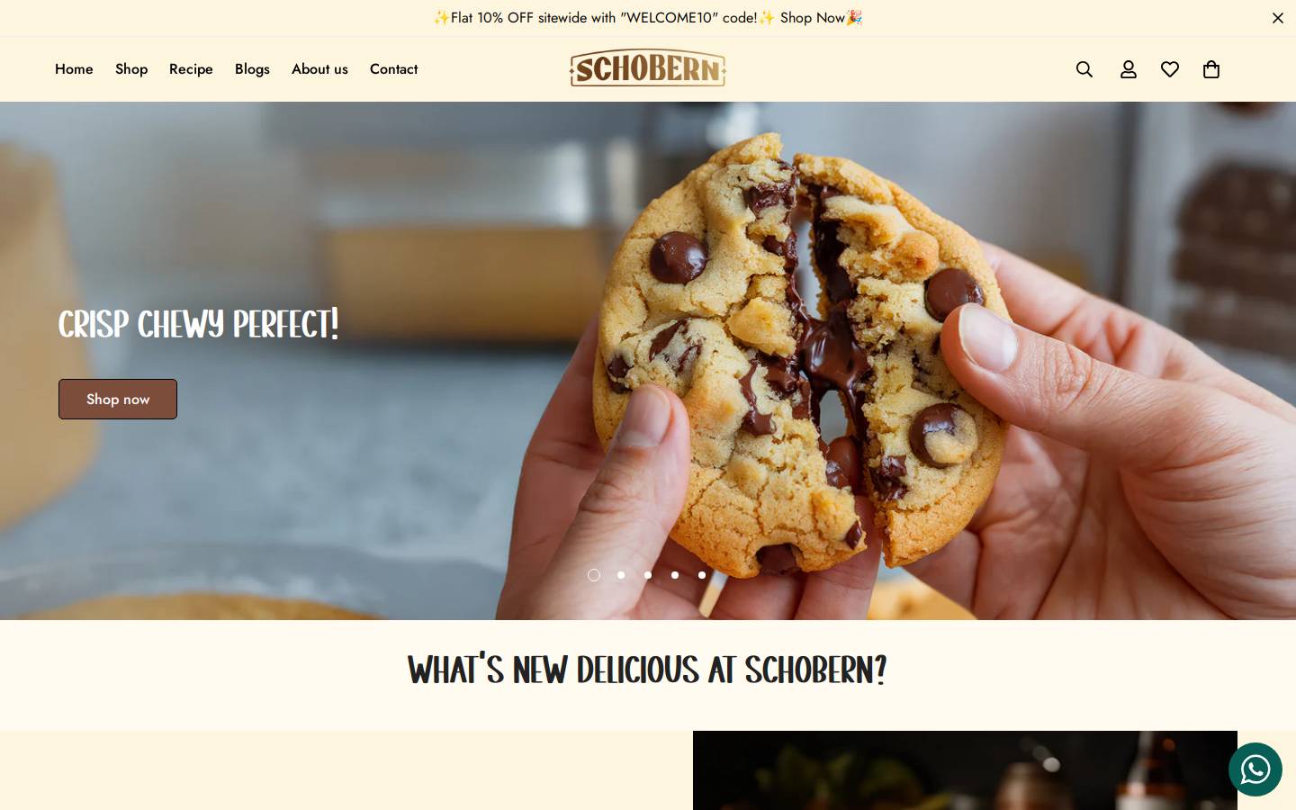 schobern.com homepage screenshot