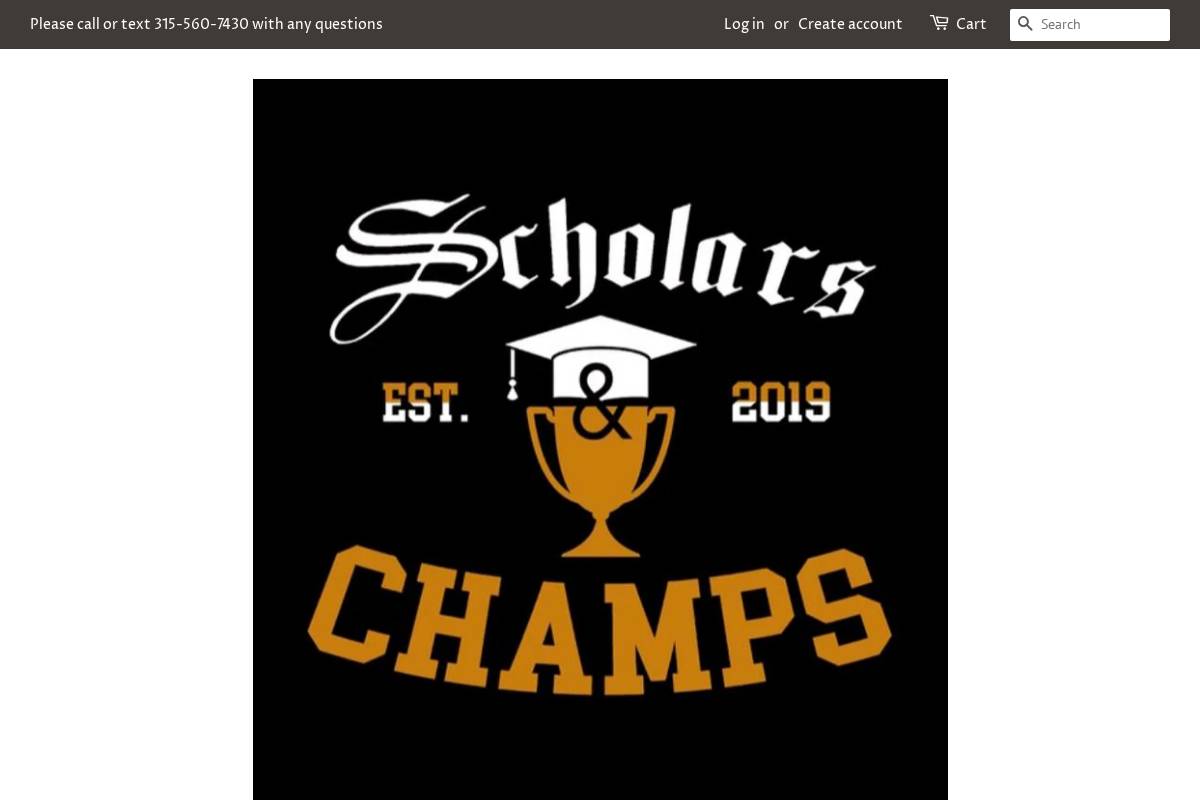 scholarsandchamps.com homepage screenshot