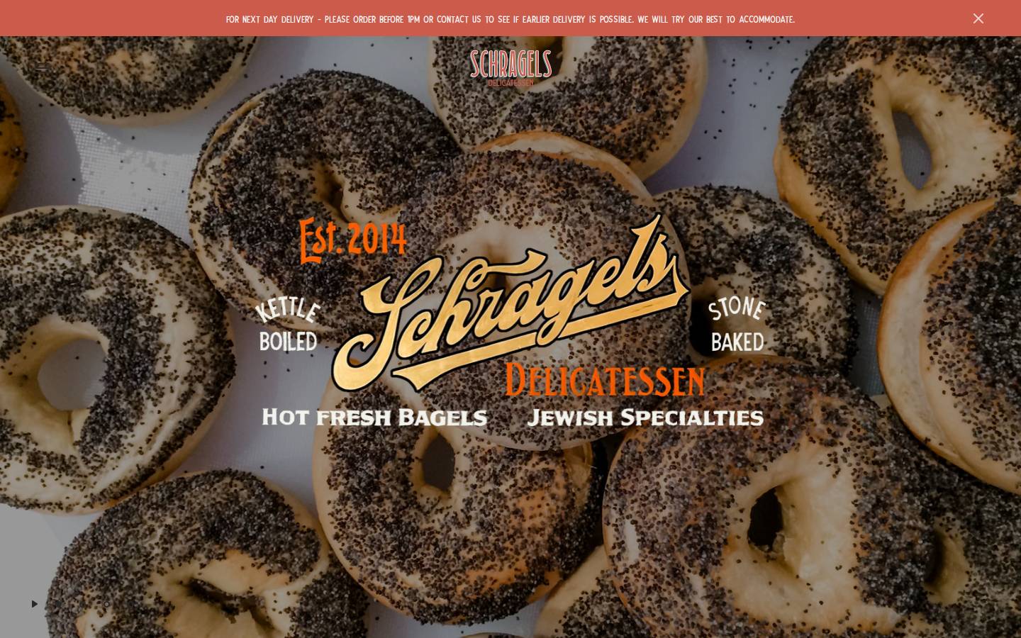 schragels.com homepage screenshot