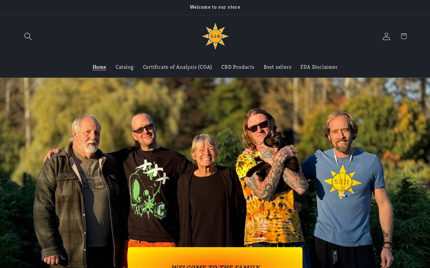 scienceundernature.com homepage screenshot