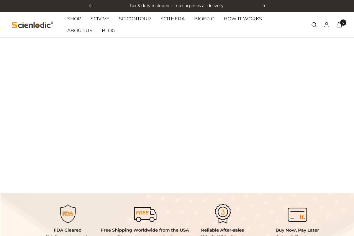 Scienlodic homepage screenshot