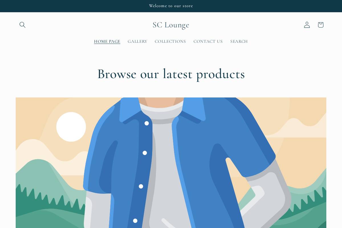 scloungerentals.com homepage screenshot