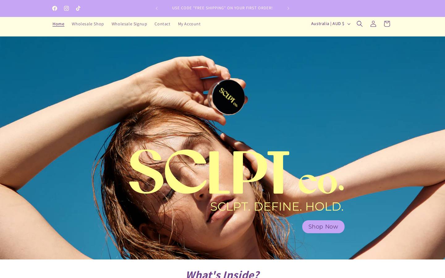 sclptco.com homepage screenshot