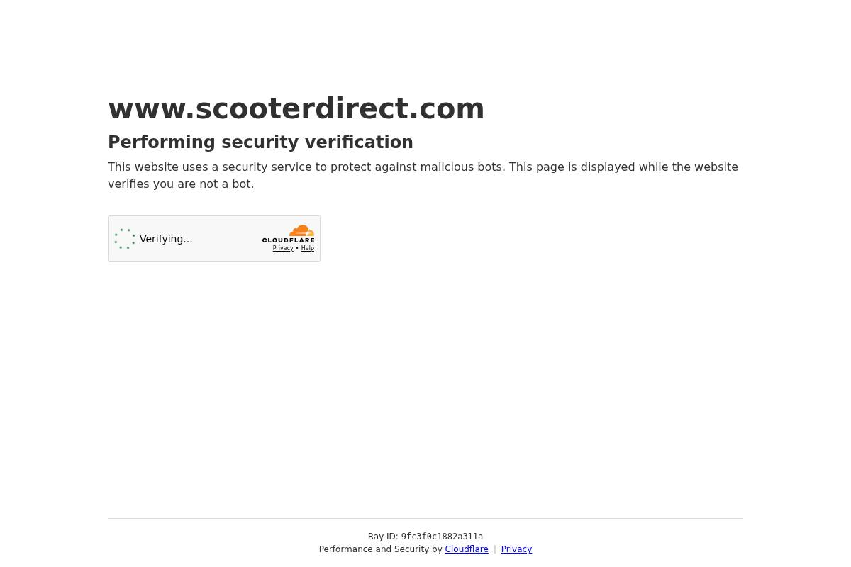 Scooter Direct homepage screenshot
