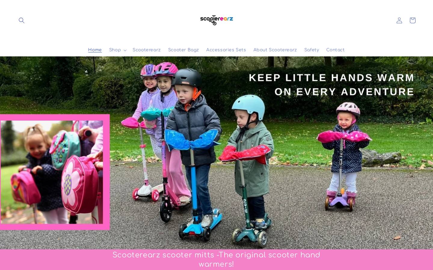scooterearz.com homepage screenshot