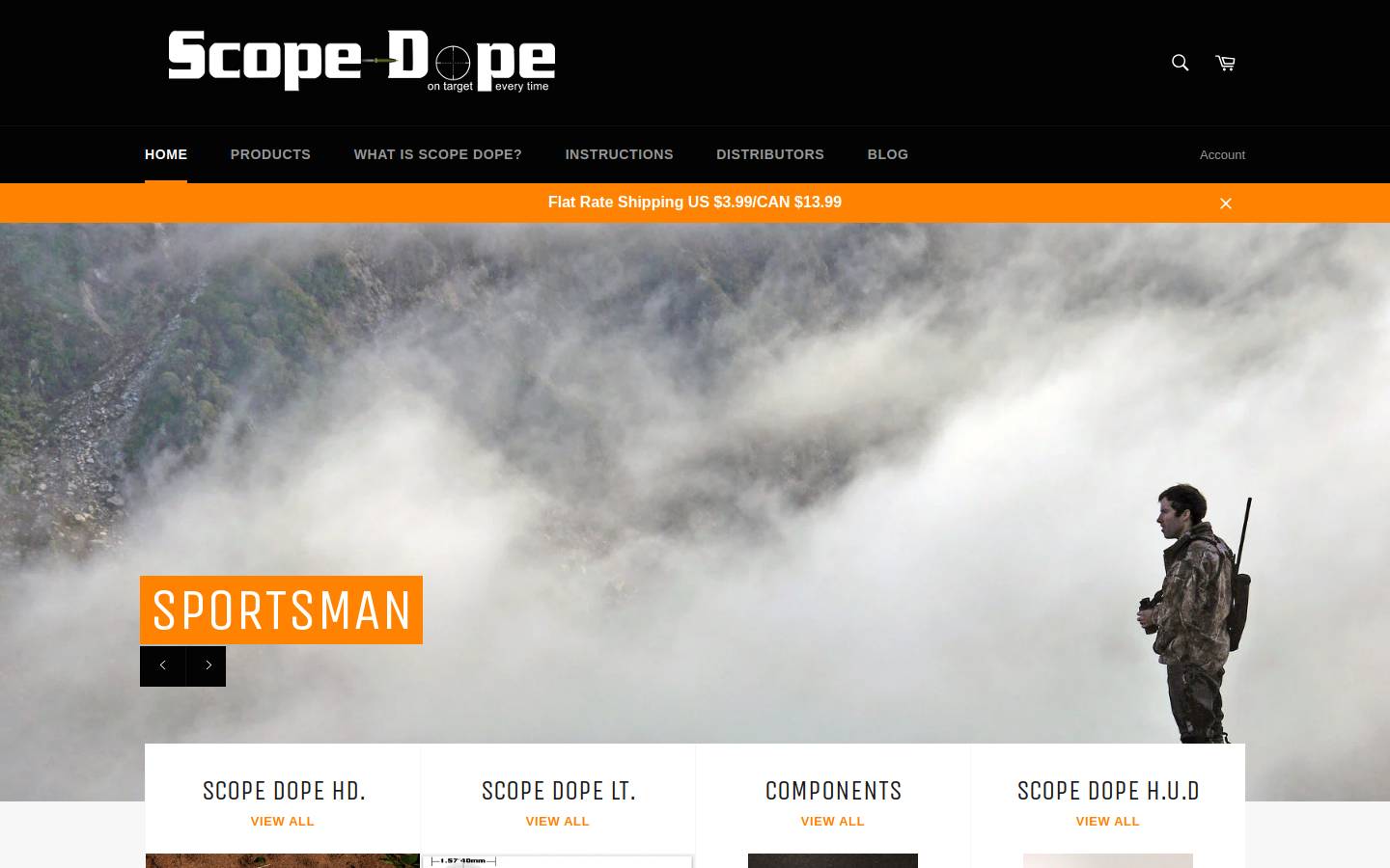scopedope.com homepage screenshot