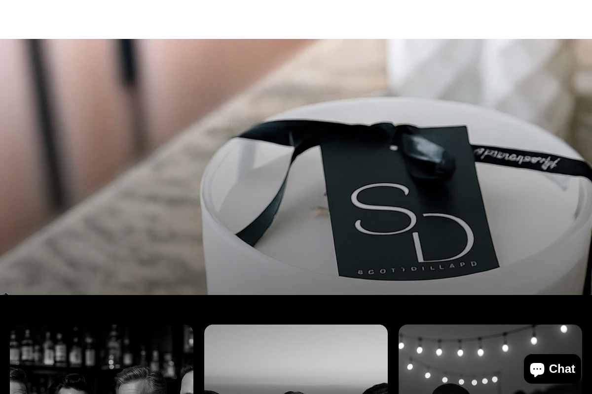 Scott Dillard homepage screenshot