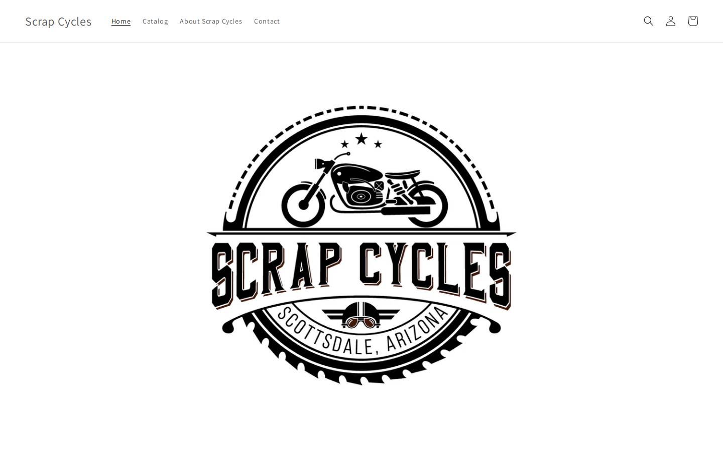 scrapcycles.com homepage screenshot