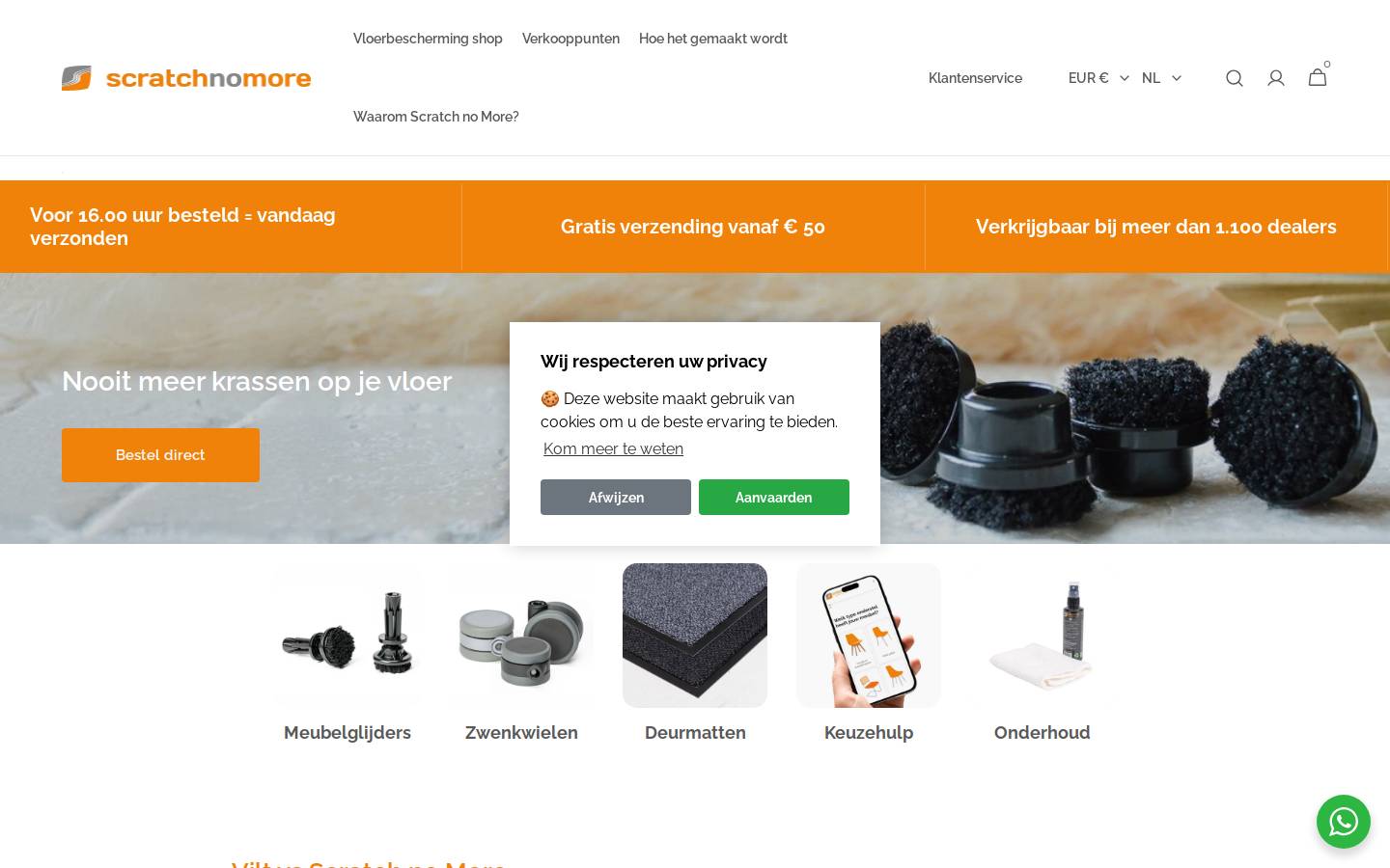 Scratch no More homepage screenshot