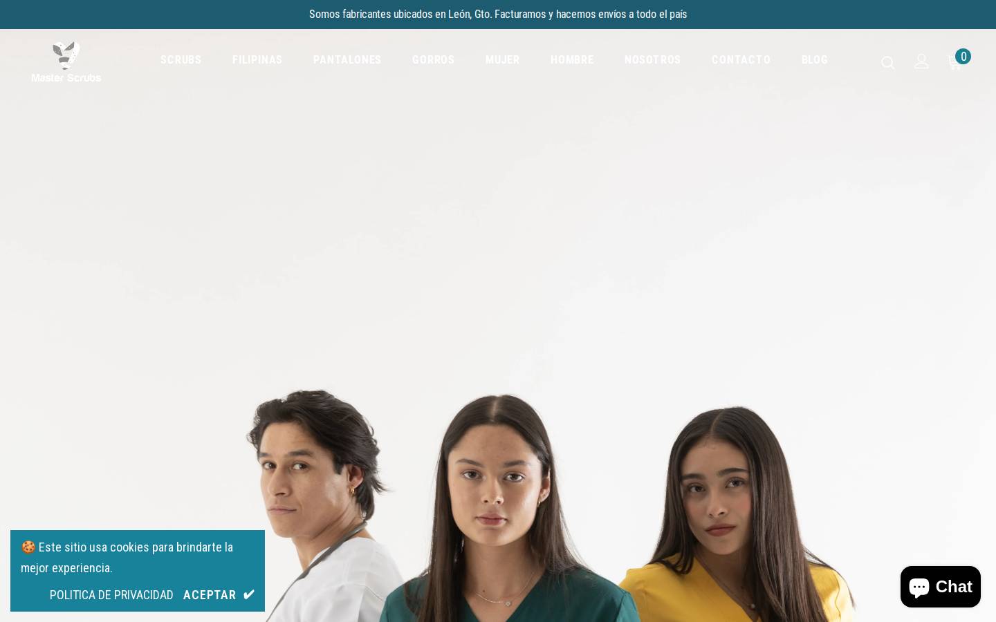 scrubsmaster.com homepage screenshot