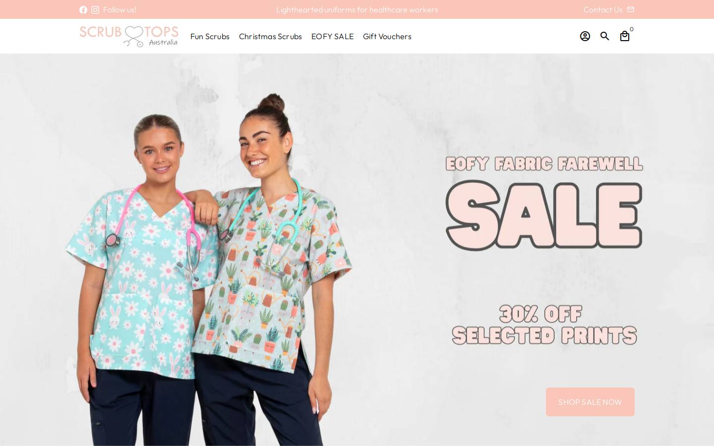 scrubtopsaustralia.com.au homepage screenshot