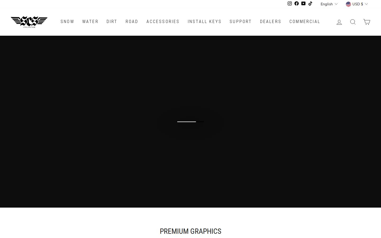 scsunlimited.com homepage screenshot