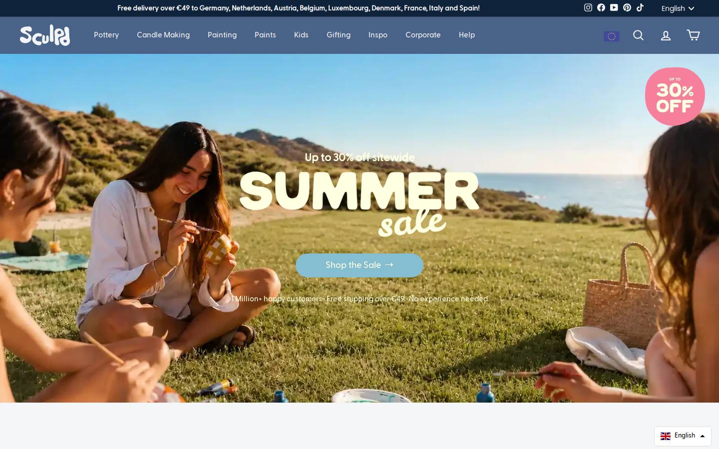 sculpd.com homepage screenshot