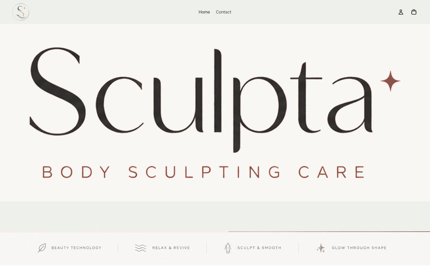 sculpta.space homepage screenshot