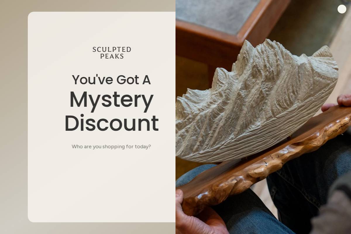 sculptedpeaks.com homepage screenshot