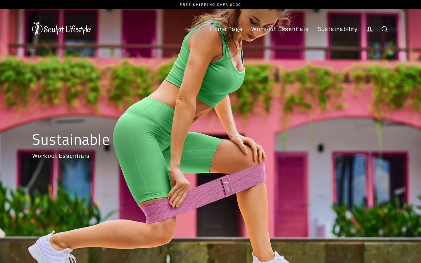 sculptlifestyle.com homepage screenshot