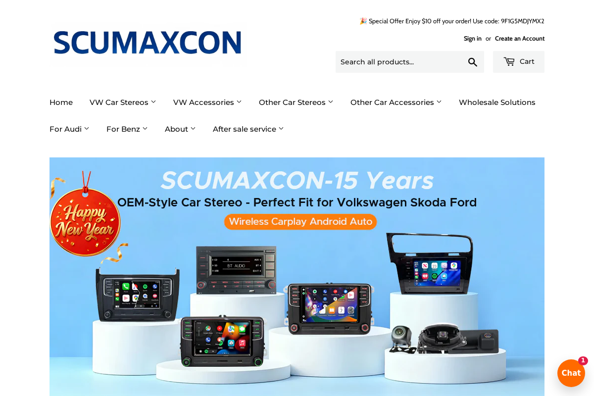 Scumaxcon homepage screenshot