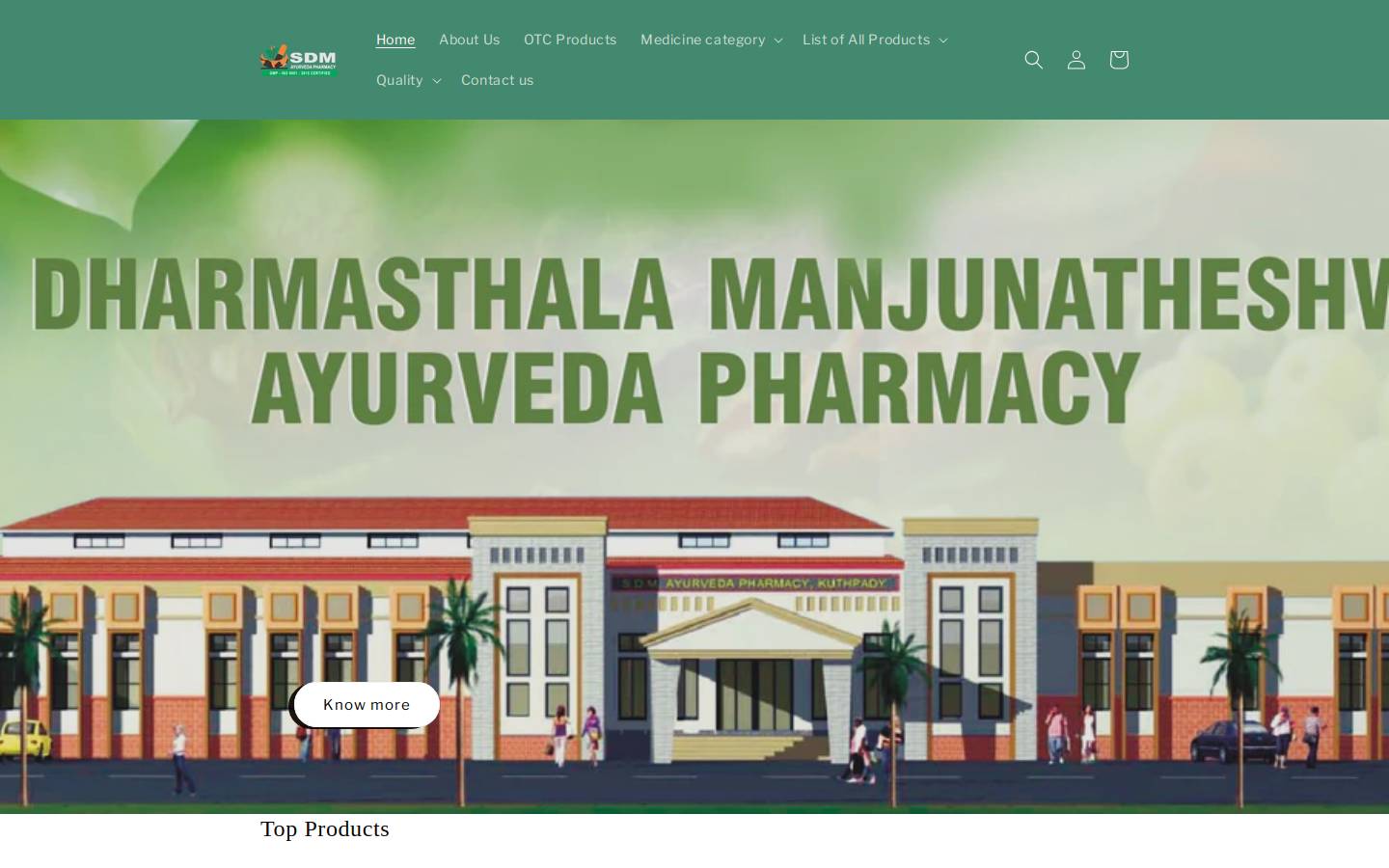 sdmayupharmacy.com homepage screenshot