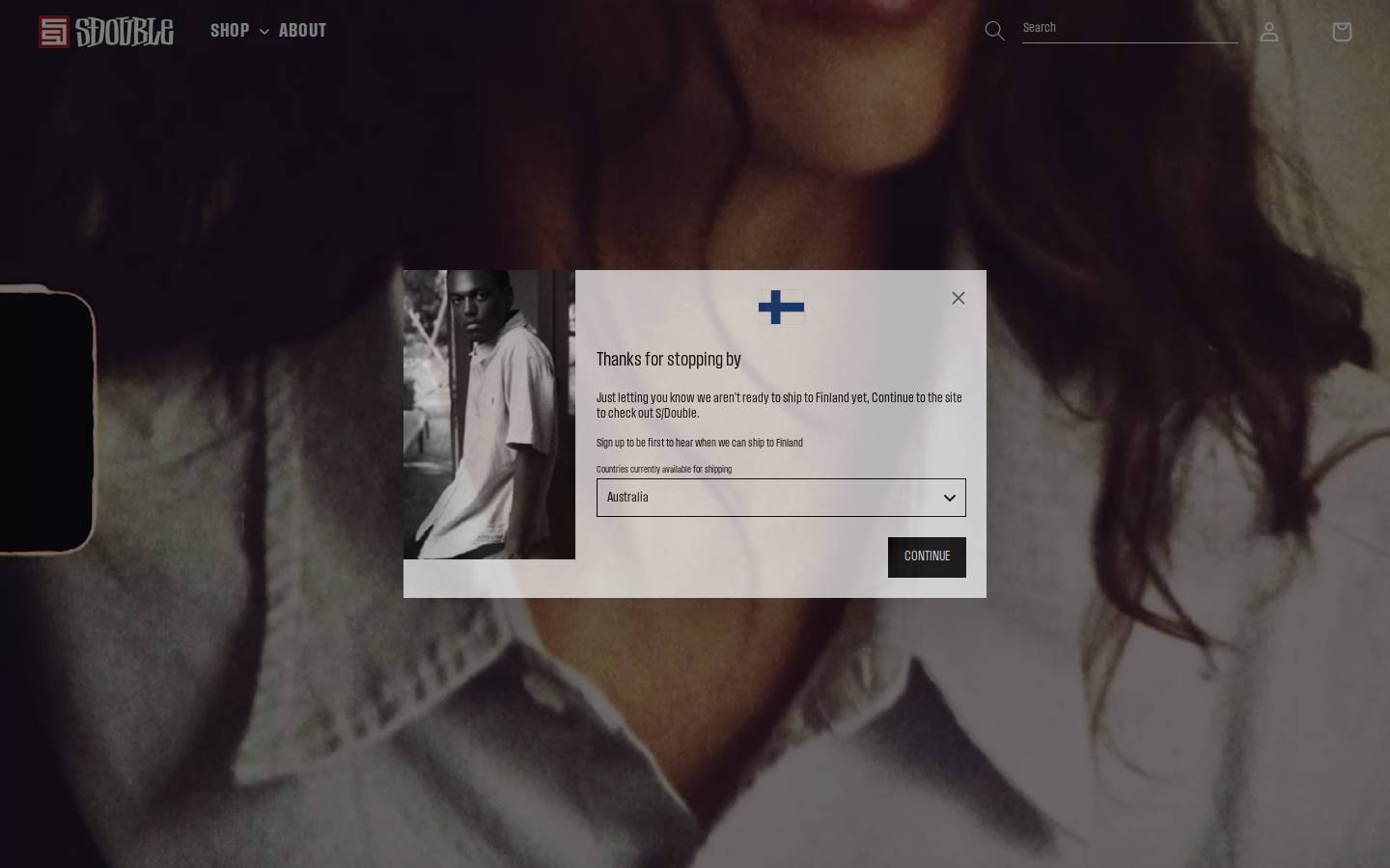 sdouble-au.com homepage screenshot