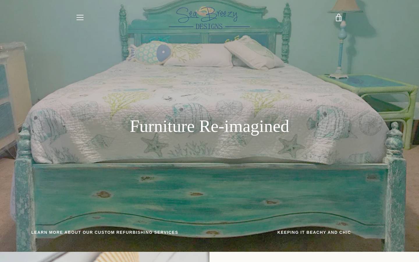 seabreezy.com homepage screenshot