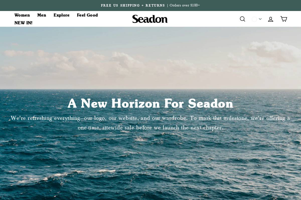Seadon LLC homepage screenshot