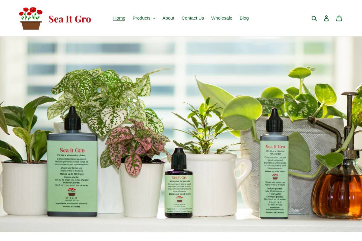 seaitgro.com homepage screenshot