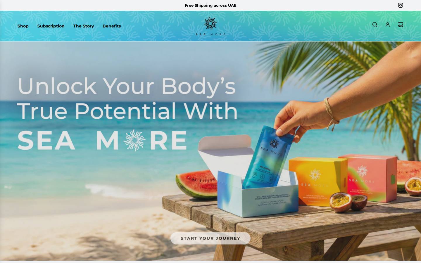 seamore.co homepage screenshot
