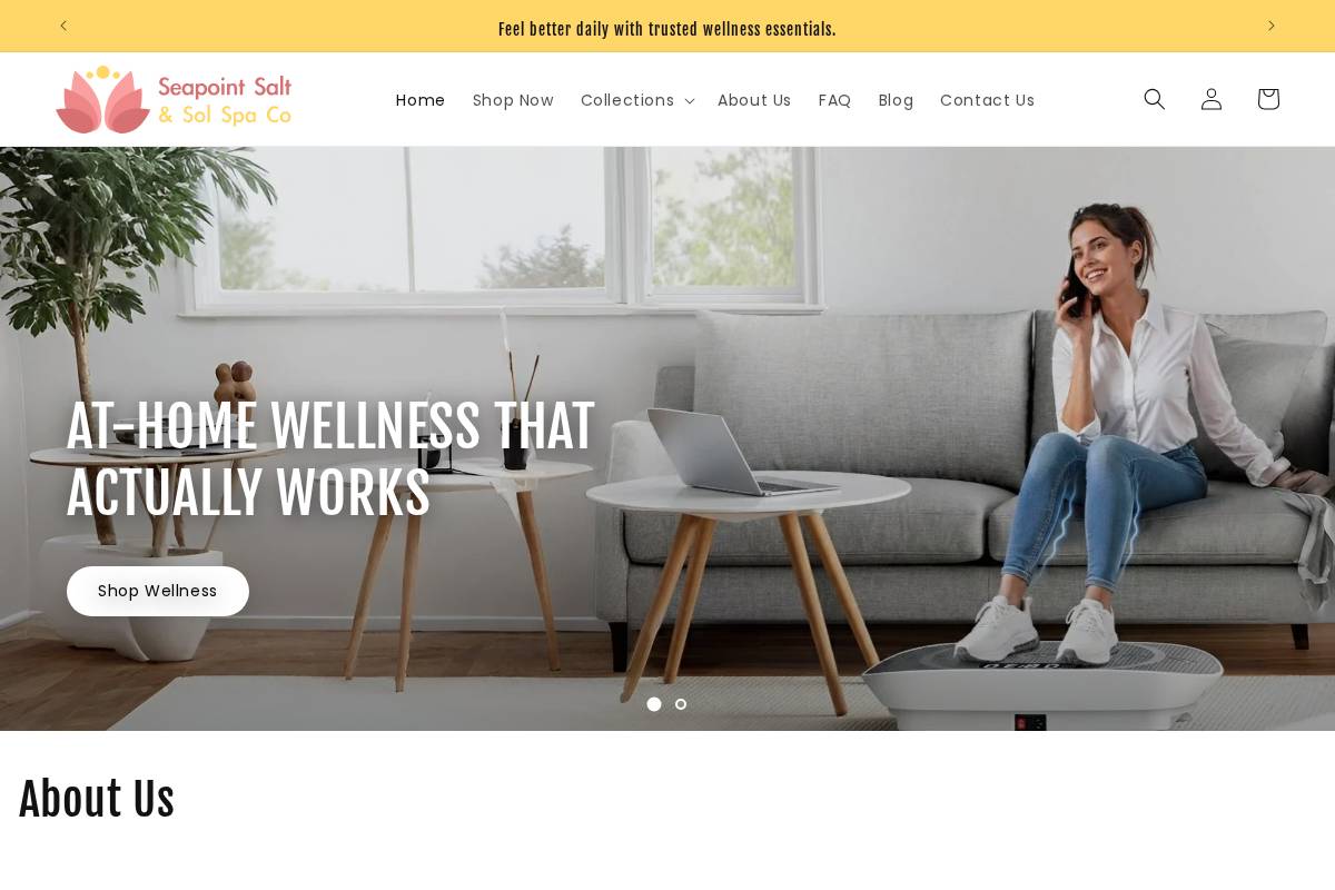 seapointsaltsolspaco.com homepage screenshot