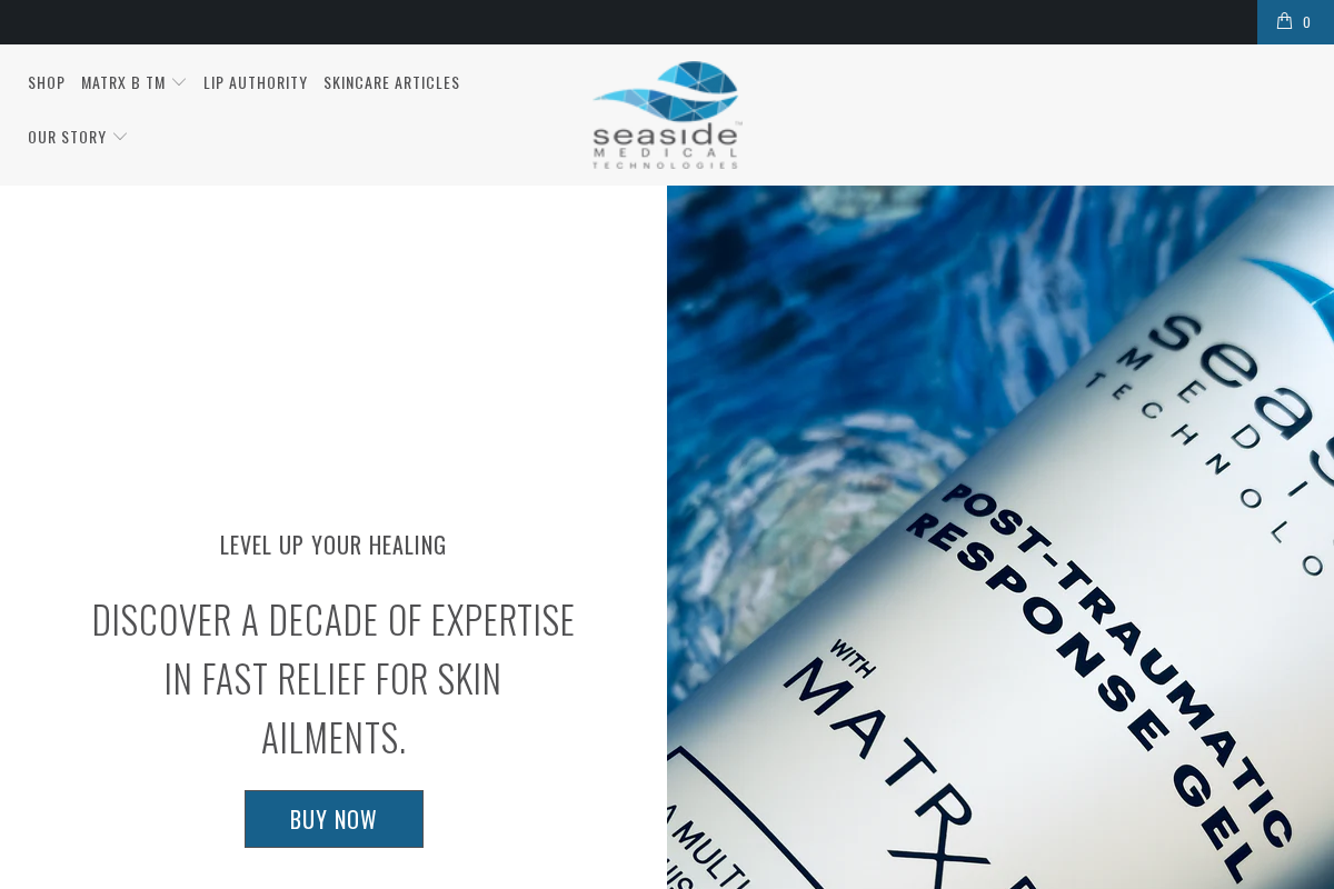 seasidemedicaltech.com homepage screenshot