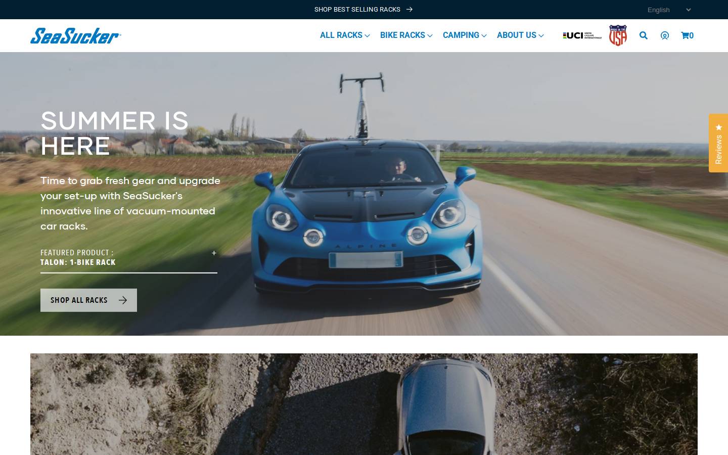 seasucker.eu homepage screenshot