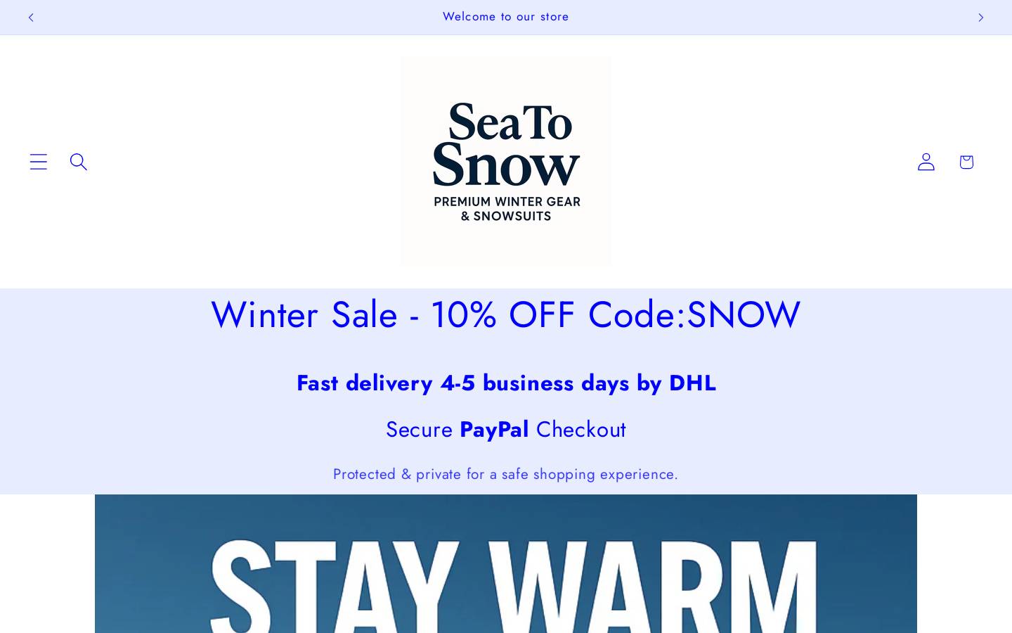 seato-snow.com homepage screenshot
