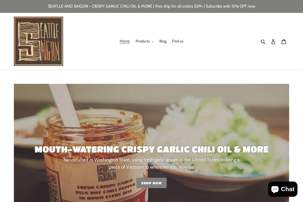 seattleandsaigon.com homepage screenshot