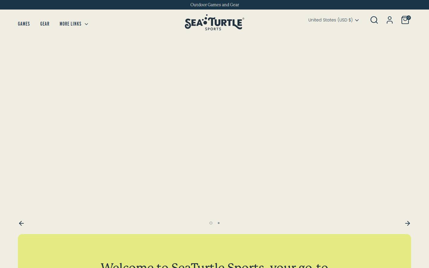 seaturtlesports.com homepage screenshot