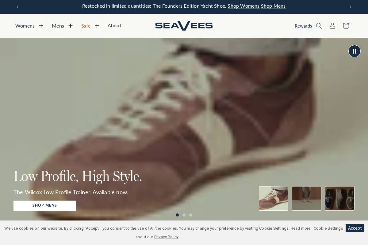 seavees.com homepage screenshot