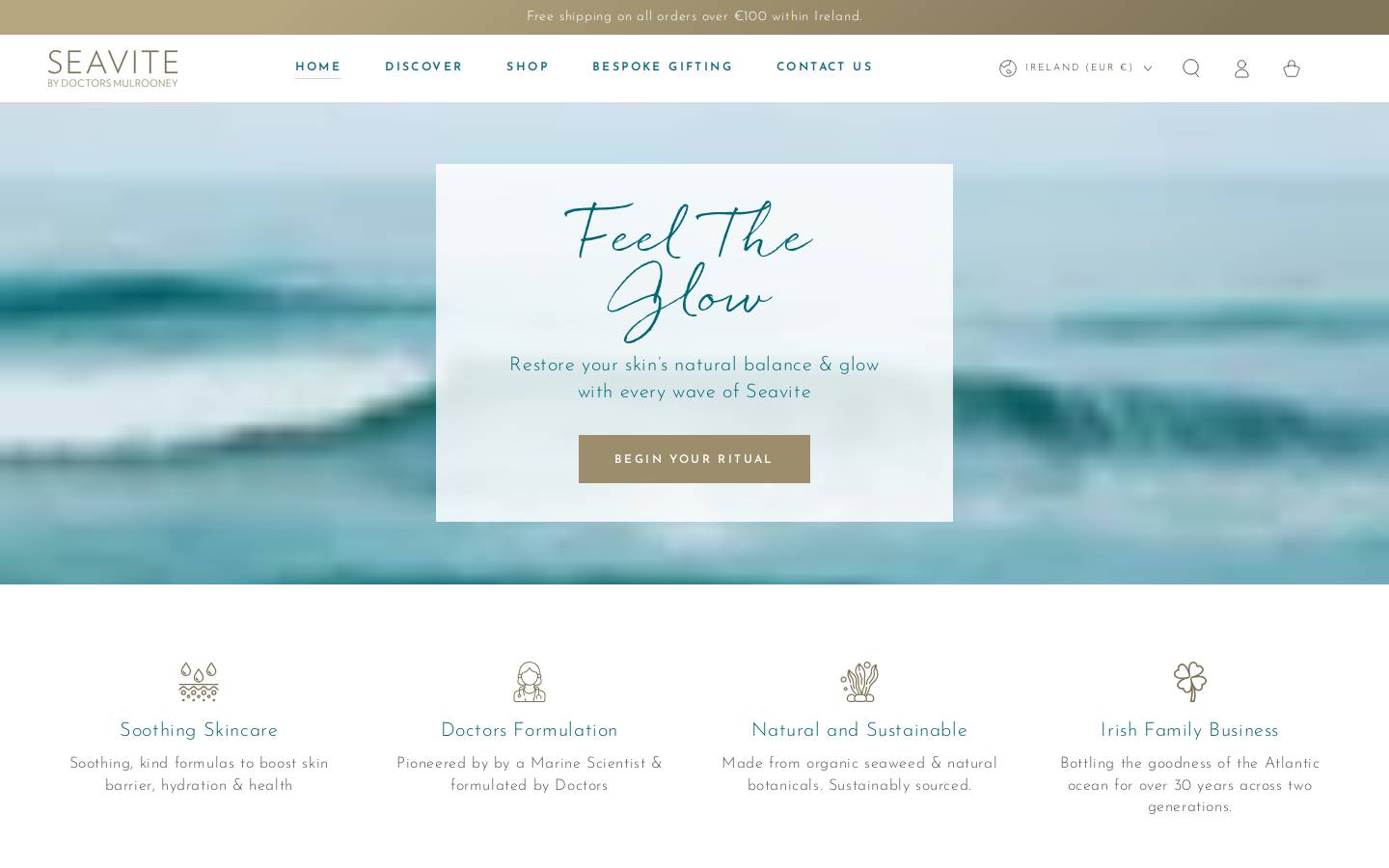 seavite.com homepage screenshot