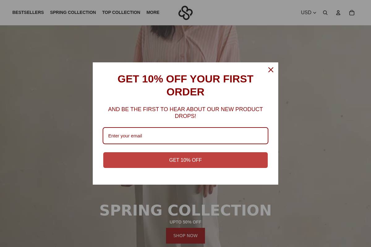 sebastiann.store homepage screenshot
