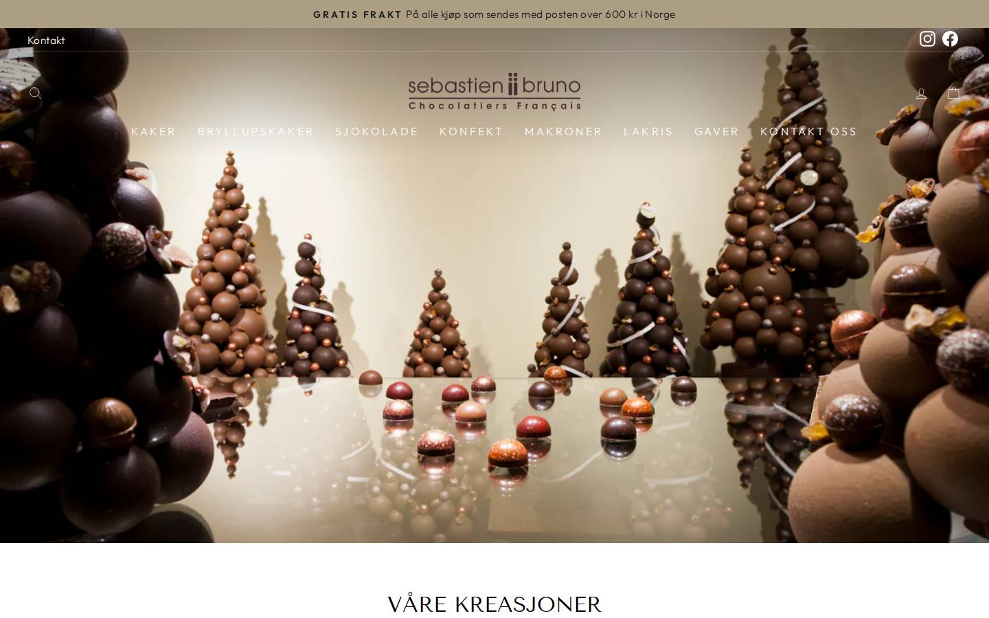 sebastienbruno.no homepage screenshot