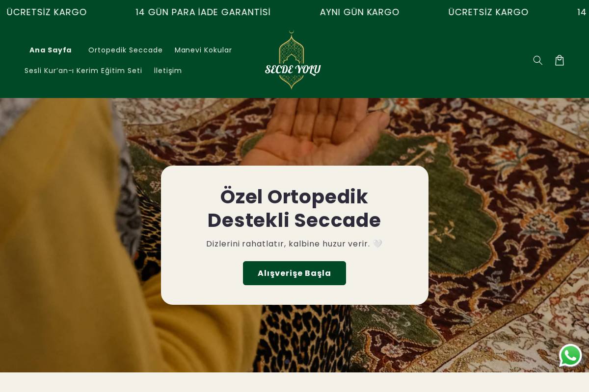 secdeyolu.com homepage screenshot