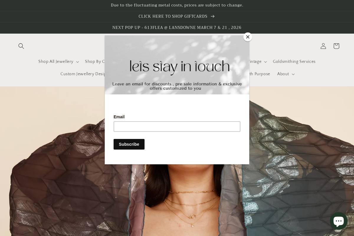 secondaura.ca homepage screenshot