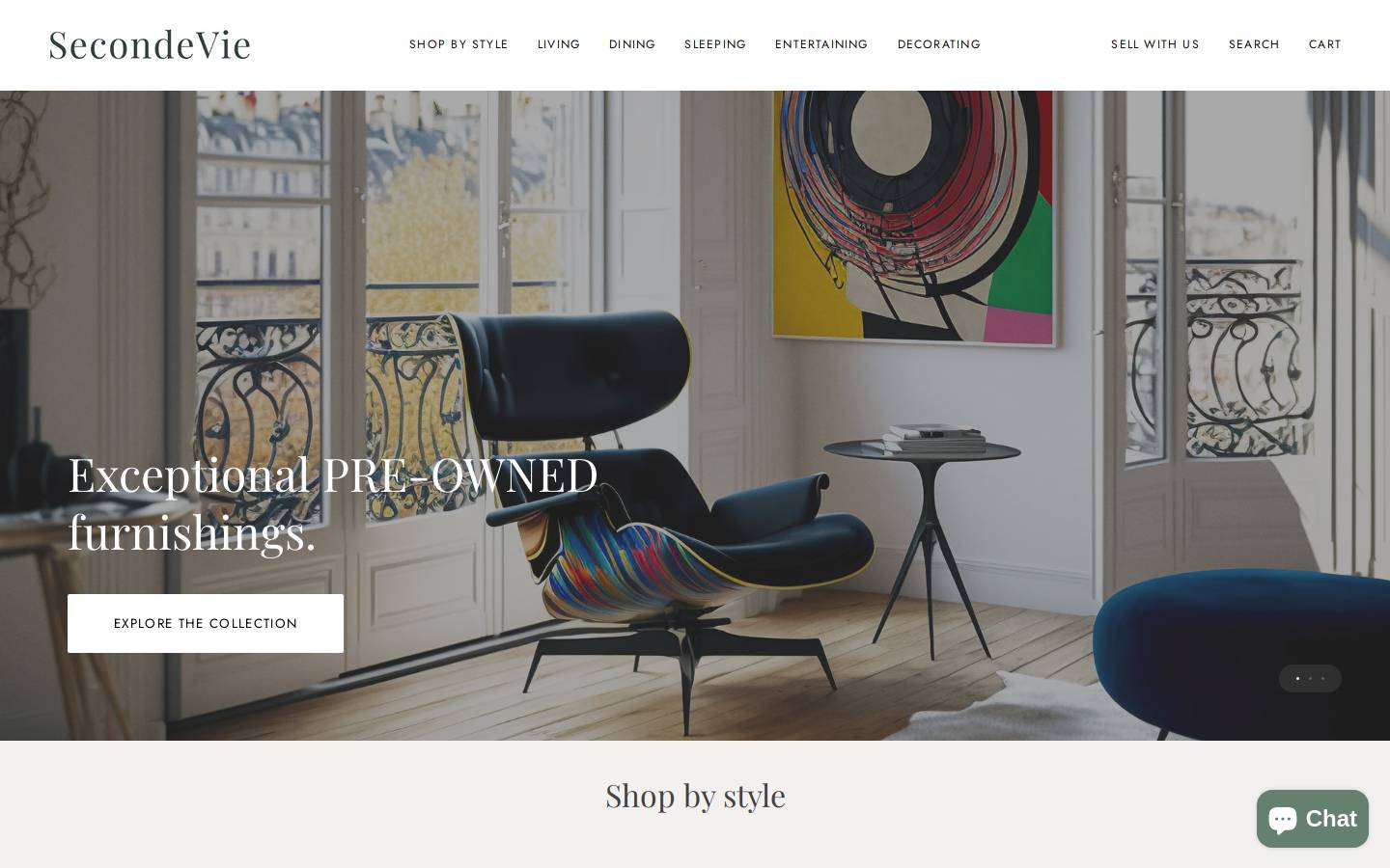secondevie.ca homepage screenshot